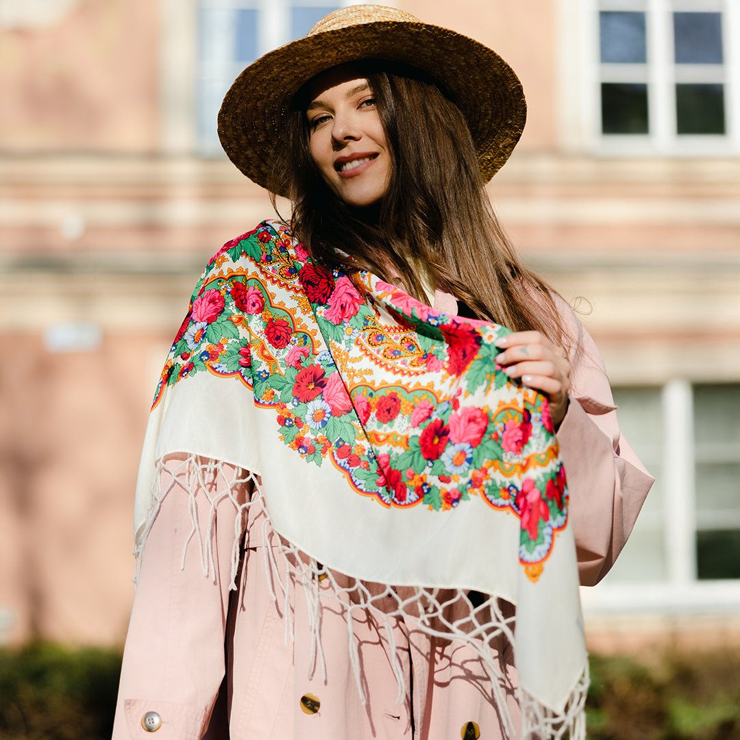 Polish Folk Scarves and Shawls