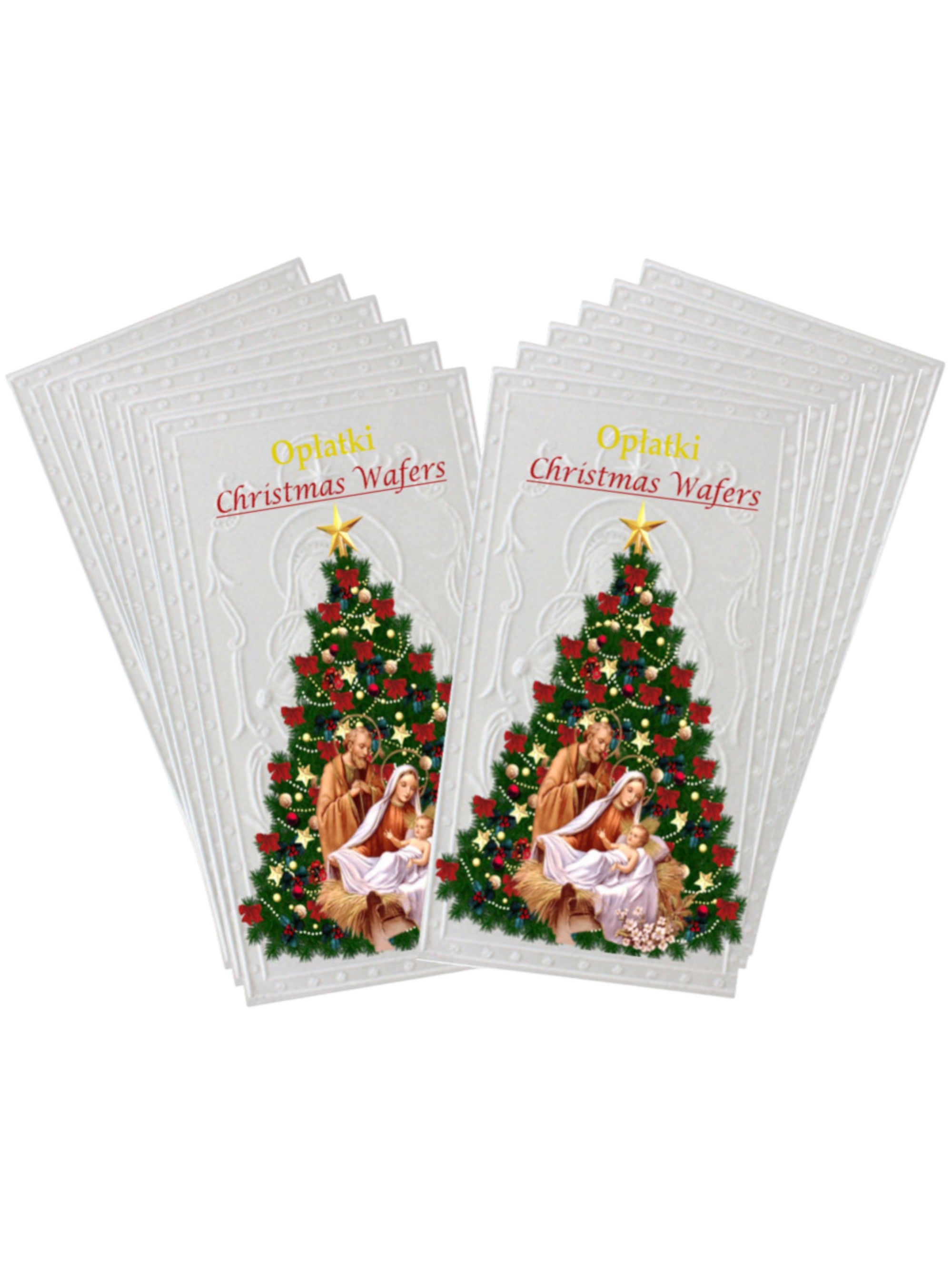 OPLATKI Traditional Polish Christmas Wafers (Set of 12)