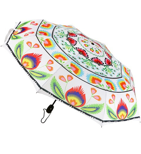 Polish Folk Art Foldable Umbrella
