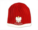 Knitted Polska Winter Hat with White Eagle - Taste of Poland
 - 3