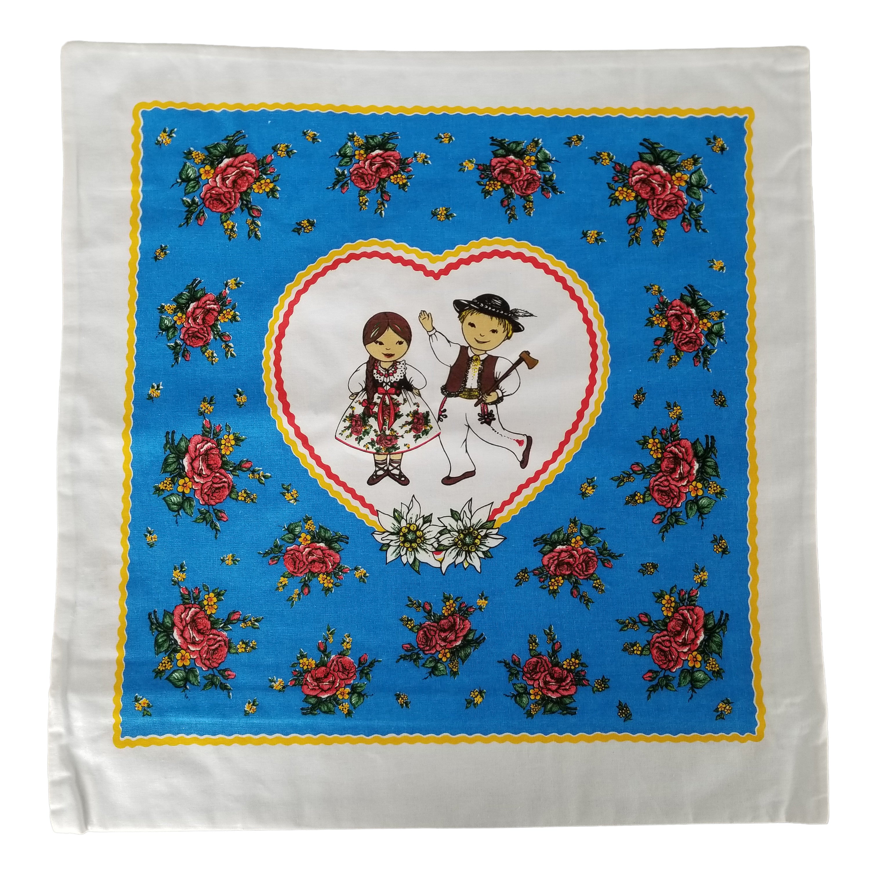 Polish Highlanders Folk Art Accent Pillow Case