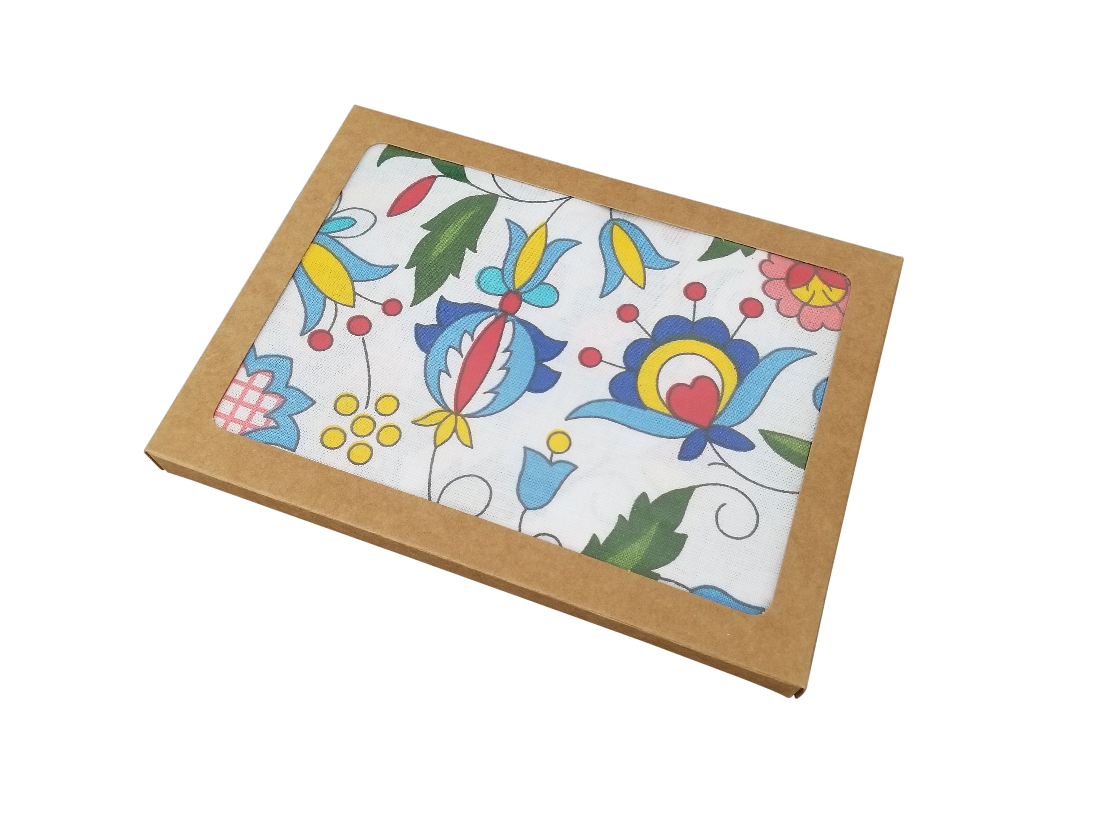 Polish Kashubian Folk Art Accent Pillow Case