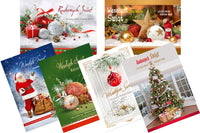 Traditional Polish Christmas Greeting Cards, Set of 6
