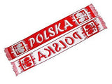 Poland Soccer Fan Accessory Set: Scarf, Hat, Trumpet, Mini Uniform & T-Shirt - Medium / Red - Taste of Poland
 - 3
