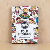 Polish Folk Art Card Game (PIOTRUS) with Polish Folk Costumes