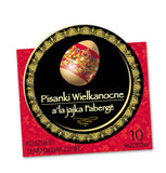 30 Easter Egg Wraps / Sleeves - Folk & Faberge EXCLUSIVE SERIES - Taste of Poland
 - 3