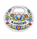 Polish Kashubian Folk Art Bottle Opener Magnet
