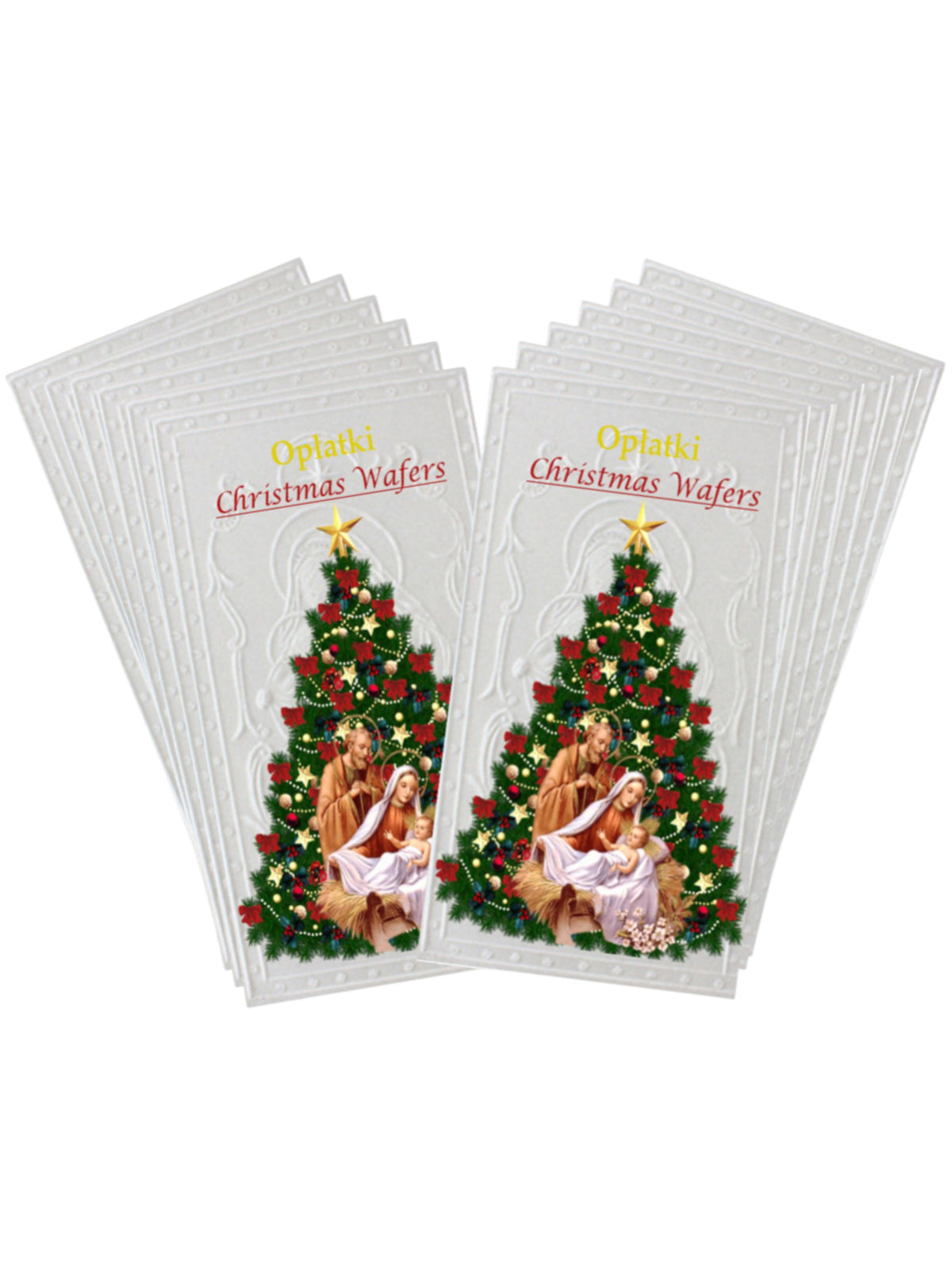 OPLATKI Traditional Polish Christmas Wafers (Set of 12)