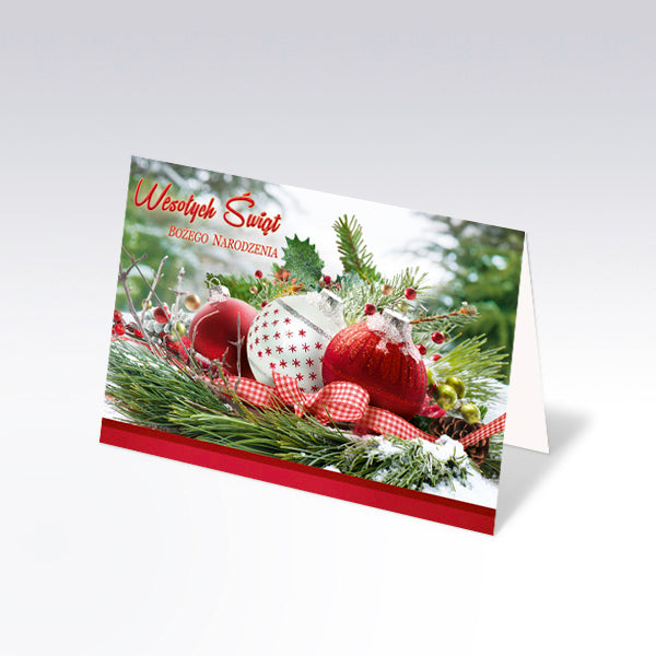 Traditional Polish Christmas Greeting Cards, Set of 6