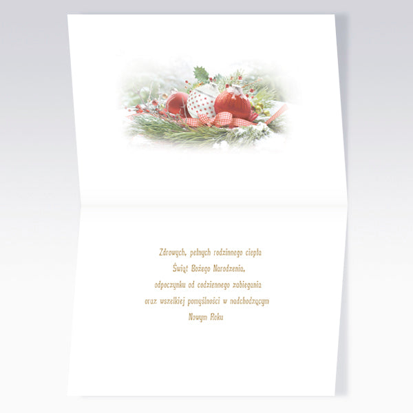 Traditional Polish Christmas Greeting Cards, Set of 6