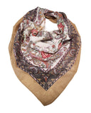 Traditional Polish Folk Head Scarf - Ukrainian Collection