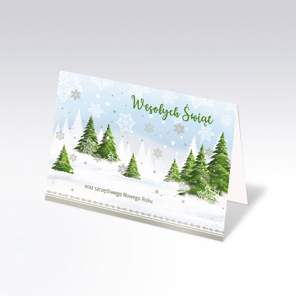 Traditional Polish Christmas Greeting Cards, Set of 6