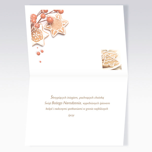 Mixed Polish Christmas Greeting Cards, Set of 6