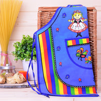 Polish Folk Art Krakow Lowicz Kitchen Apron