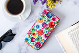 Women's Large Polish Folk Art Zip Around Wallet