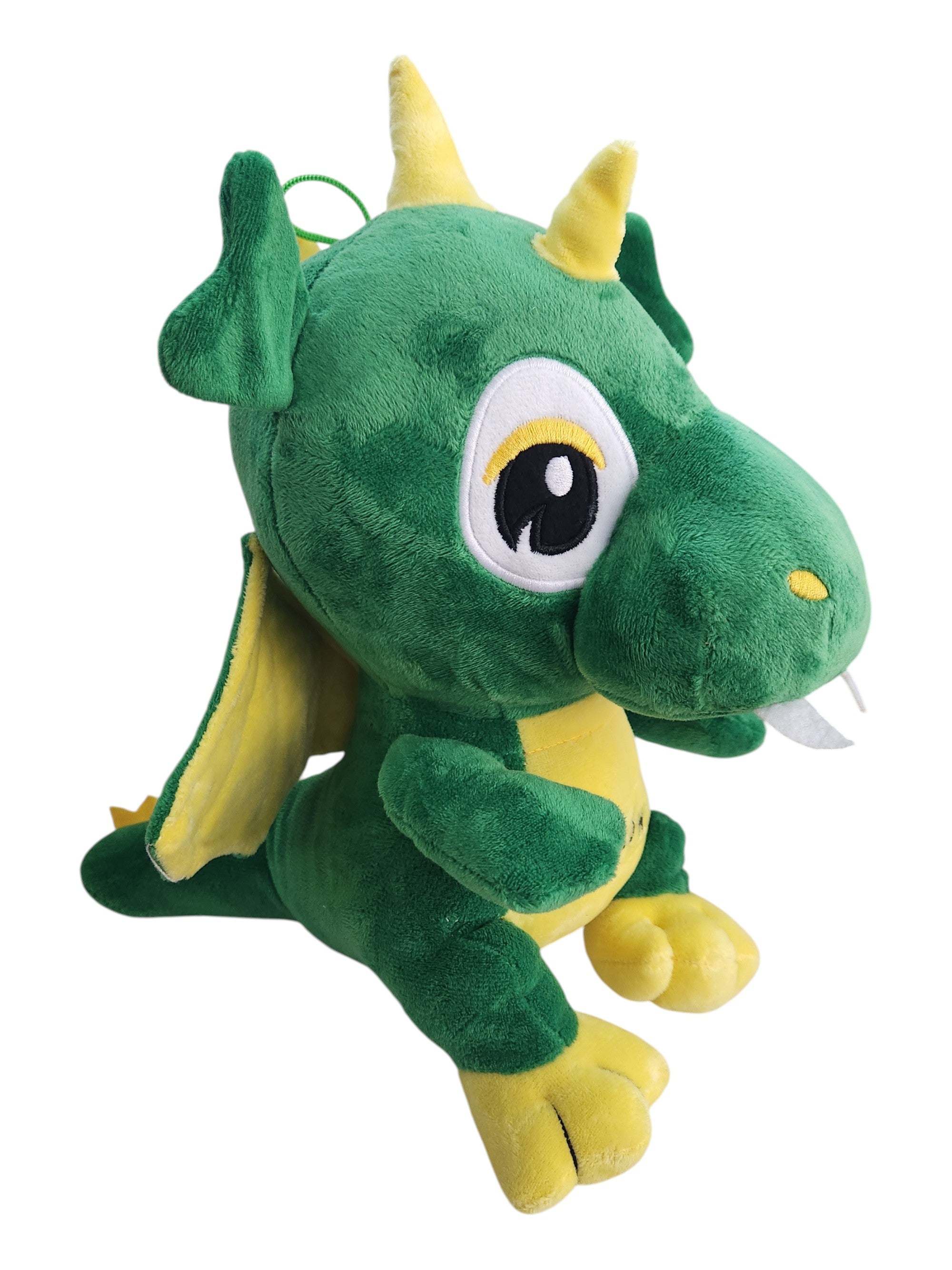 Large Poland Krakow Wawel Dragon Plush Toy, Green 12"