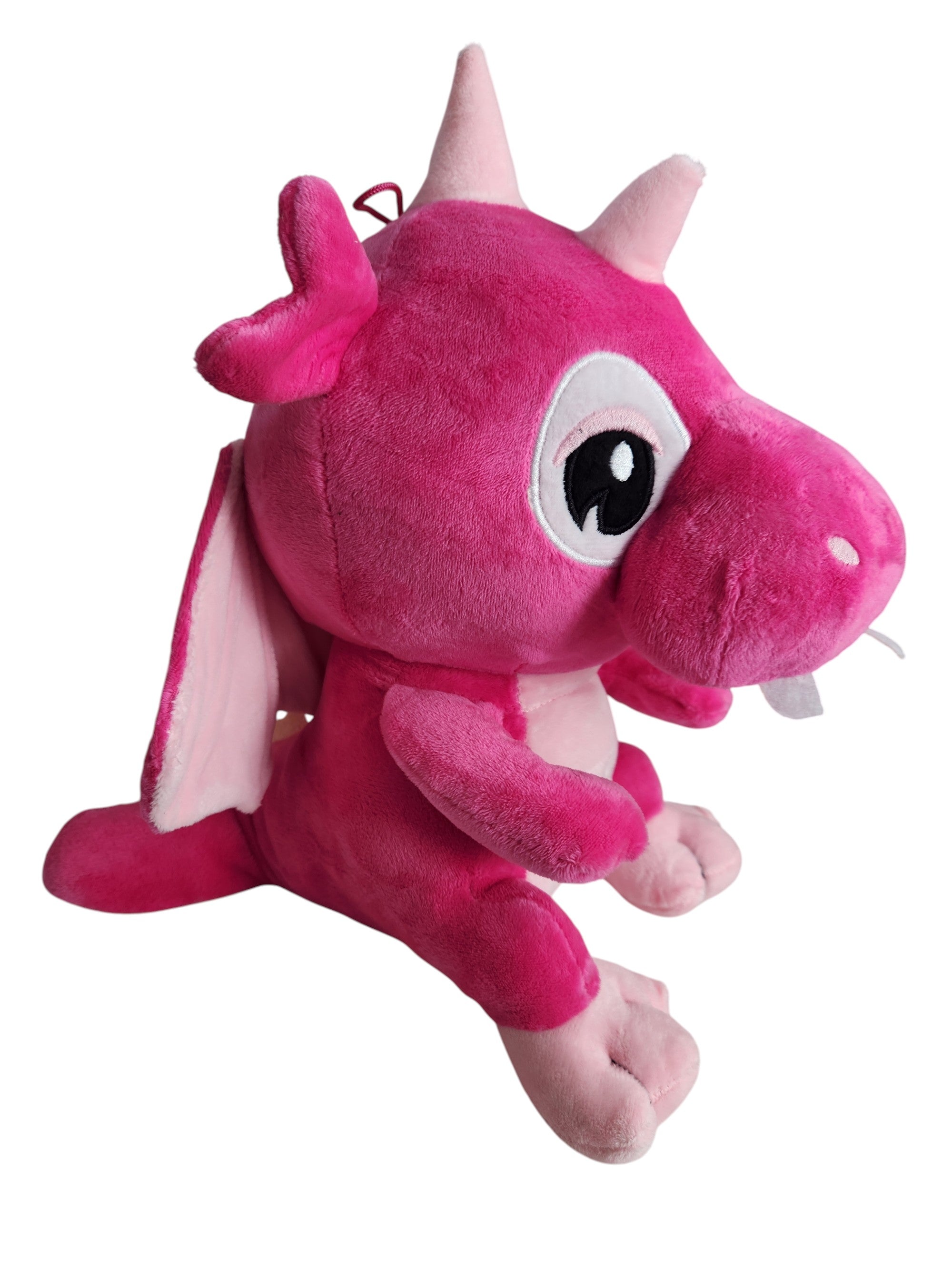 Large Poland Krakow Wawel Dragon Plush Toy, Pink 12"