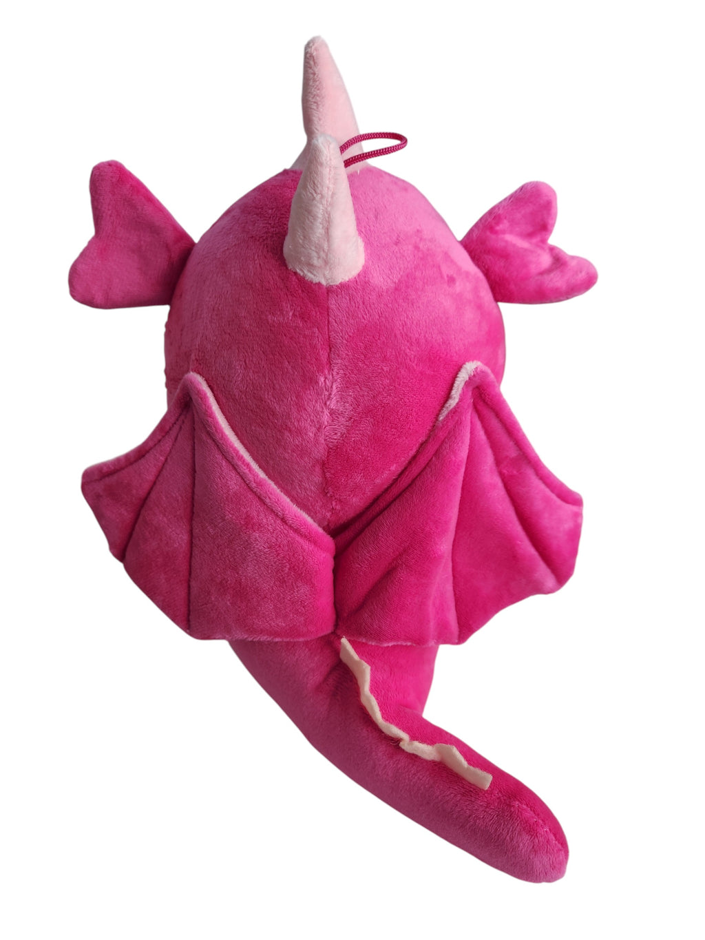 Large Poland Krakow Wawel Dragon Plush Toy, Pink 12"