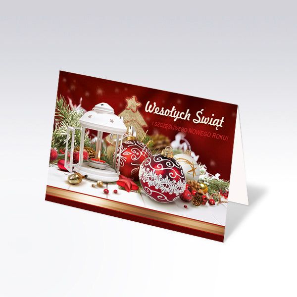 Traditional Polish Christmas Greeting Cards, Set of 6