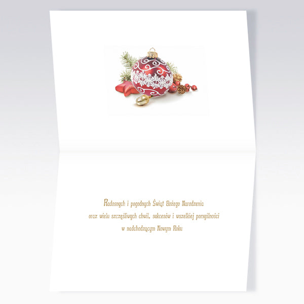 Traditional Polish Christmas Greeting Cards, Set of 6
