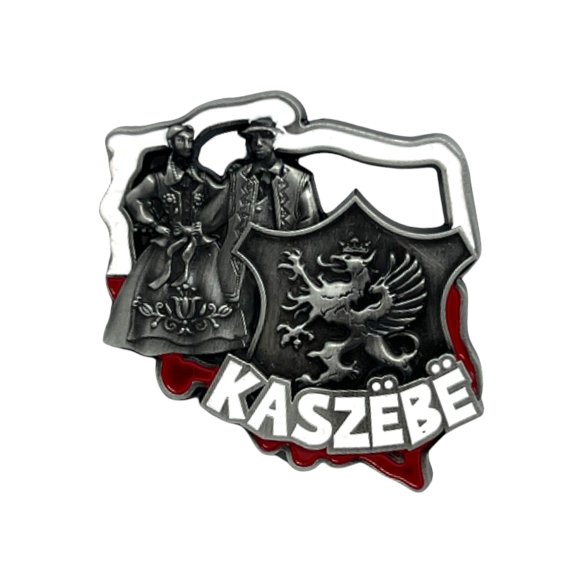 Poland's Contours & Kaszebe Metal Magnet