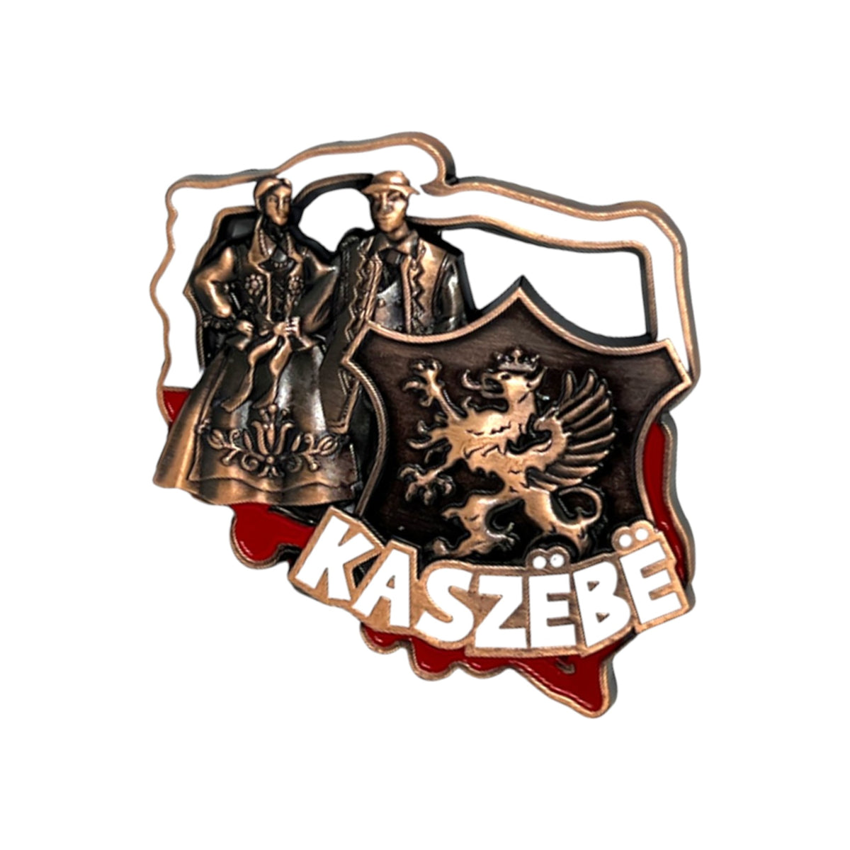 Poland's Contours & Kaszebe Metal Magnet