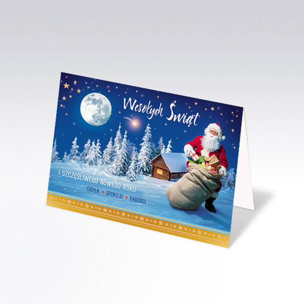 Traditional Polish Christmas Greeting Cards, Set of 6