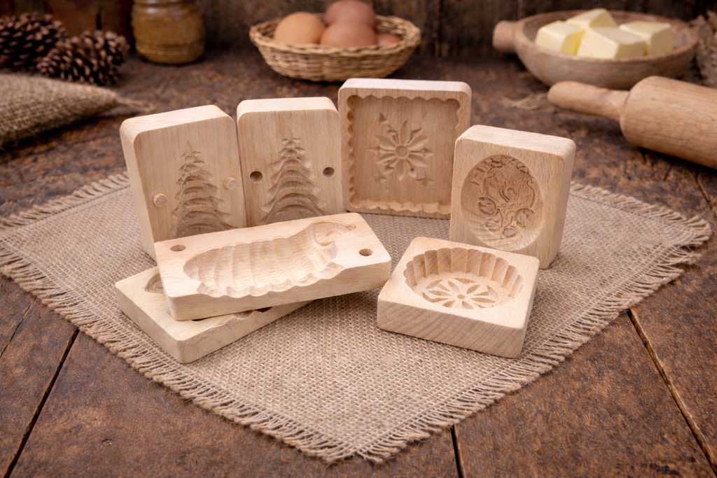 Traditional Easter Wooden Folk Egg PISANKA Butter Mold