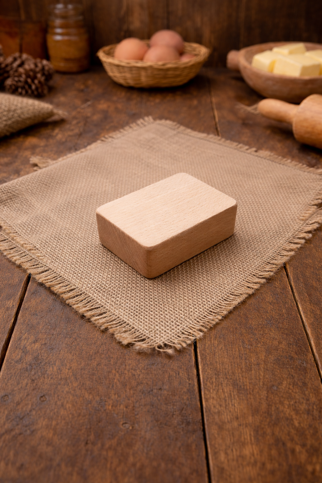 Traditional Easter Wooden Folk Egg PISANKA Butter Mold