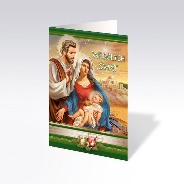 Mixed Polish Christmas Greeting Cards, Set of 6