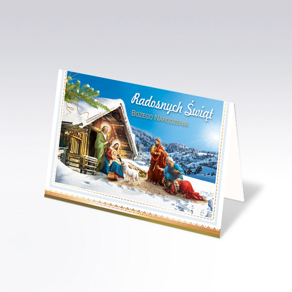 Mixed Polish Christmas Greeting Cards, Set of 6
