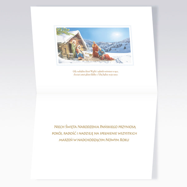 Mixed Polish Christmas Greeting Cards, Set of 6