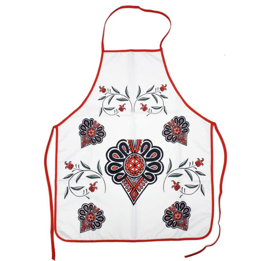 Polish Highlander Parzenica Folk Art Kitchen Apron