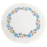 Polish Traditional Kashubian Flowers Doily