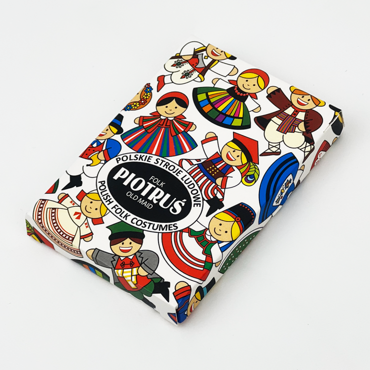 Polish Folk Art Card Game (PIOTRUS) with Polish Folk Costumes