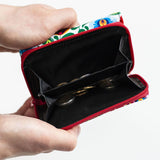 Women's Small Polish Folk Art Compact Bifold Pocket Wallet
