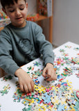 Polish Folk Art Educational Puzzles Map of Poland