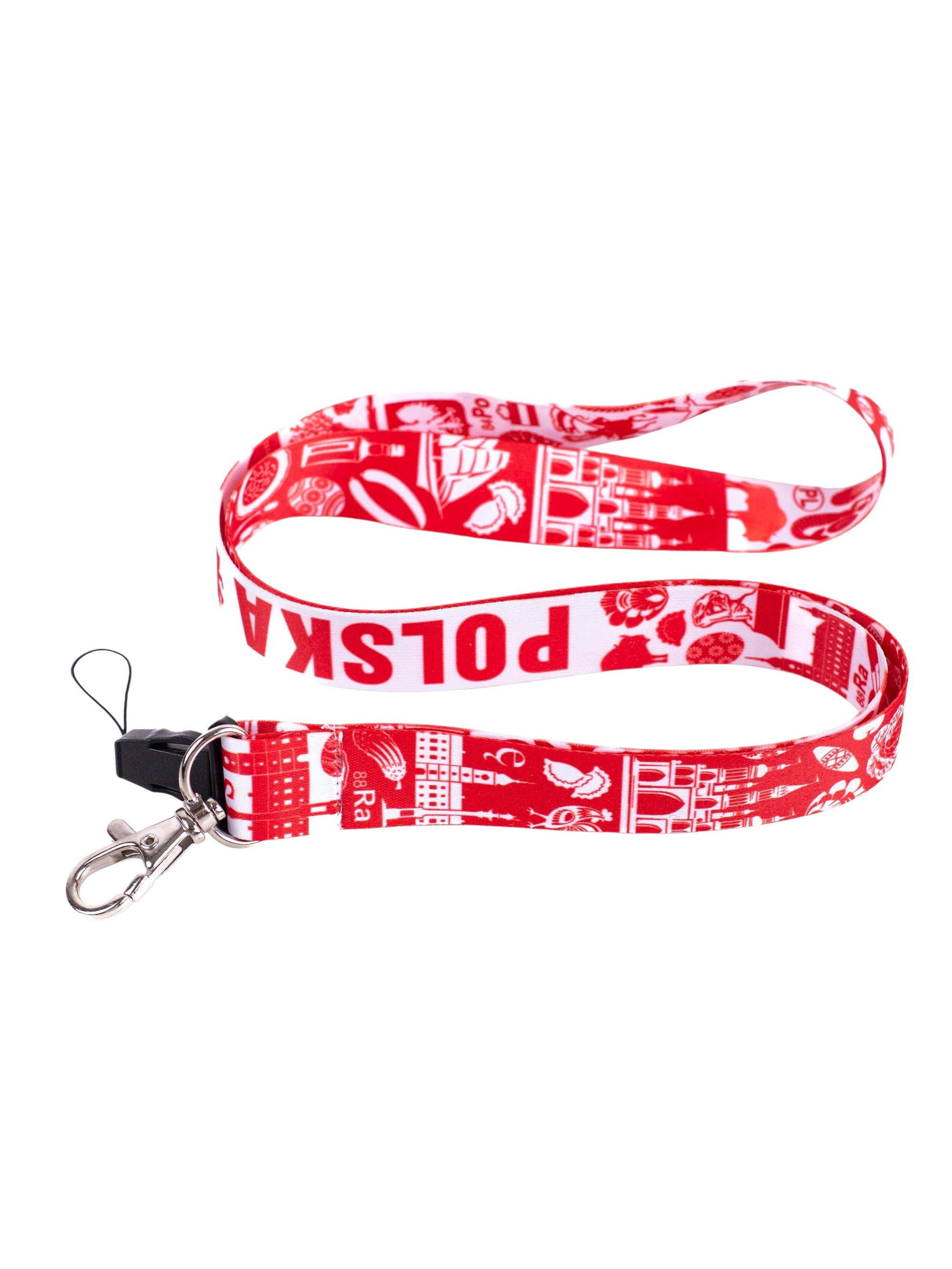 Polish Folk Art Neck Strap Lanyard (Poland Symbols)