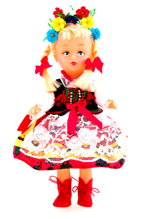Polish Folk Doll from Krakow Region, Krakowianka