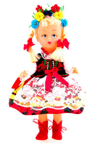 Polish Folk Doll from Krakow Region, Krakowianka
