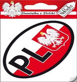 Polska Sticker - White Eagle Shield & PL - Taste of Poland
