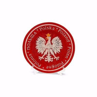 Hand Painted Ceramic Polska Eagle Plate - Taste of Poland
 - 1