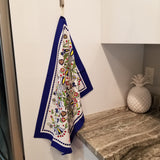 Polish Folk Art Kashebe Flowers Kitchen Towel
