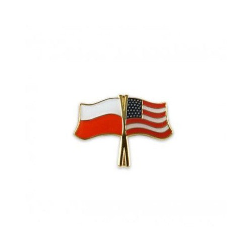 Polish American Flags - Lapel Pin - Taste of Poland
