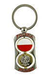 Polska Metal Double Spinner Keychain - Taste of Poland
