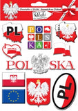 Sticker - Poland, Set of 10 - Taste of Poland
