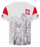 Polska Eagle Athletic Soccer Jersey Shirt