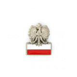 Polish Eagle on Red & White Flag - Lapel Pin - Taste of Poland
