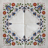 Polish Folk Art Kashubian Embroidery Luncheon Napkins, Set of 20 - Taste of Poland
 - 2