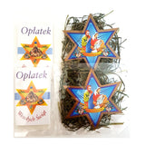 Set of 2 Mini Christmas Wafers & Hay (Oplatek & Sianko) - Taste of Poland
